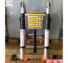 THANG NHÔM CAO CẤP CHỮ A 2M8 HOẶC RÚT THẲNG 5M6