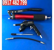 SÚNG BƠM MỠ BÒ HAI CHỨC NĂNG HƠI VÀ TAY DUNG TÍCH 600cc